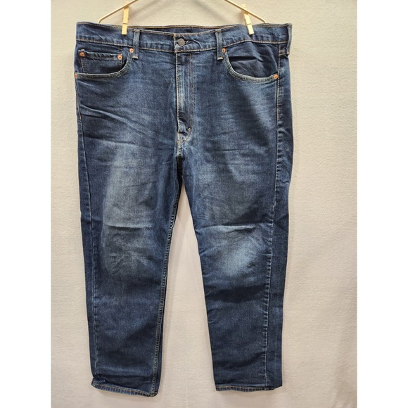 Levi's Other - Levi Strauss 505 Straight Levi's Dark Wash Denim Jeans Men's‎ Sz 40 x 32 ~ G/VG
